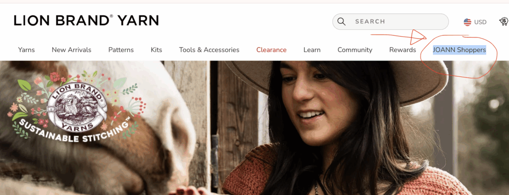 Retailers step up offering whole landing pages to shoppers with the closures of Joann's Stores. 